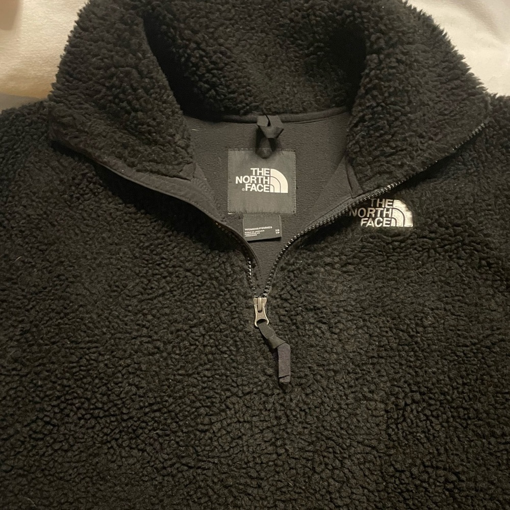 North Face teddy pullover